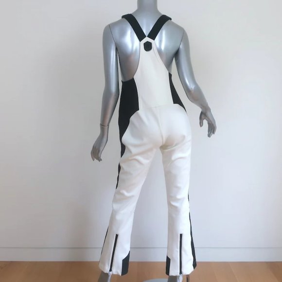 Mackage Gia Salopette Ski Pants Off-White Size Medium NEW - Picture 5 of 11